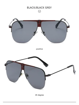 2020 Nov Modni Prevelik Pilotni sončna Očala Ženske Moški UV400 Retro blagovne Znamke Oblikovalec Velik Okvir sončna Očala Za Ženske Ženske Očala