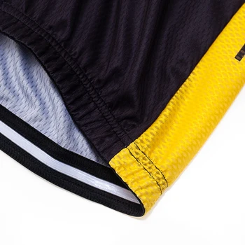 Črna neposredno energie kolesarska ekipa jersey 20 D, kolesarske hlače, ki bo ustrezala Ropa Ciclismo mens quick dry PRO izposoja Maillot Hlače oblačila