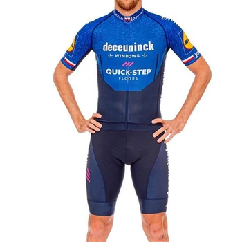 2021 Hitro Korak Kolesarski Komplet Oblačil Mens Pro Team Prvak bo Ustrezala Modra Short Sleeve Jersey In bib Hlače Izposoja Ropa Ciclismo