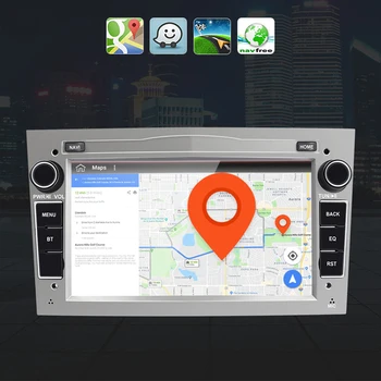 Eunavi 2 Din Android 10 avtoradio GPS za Opel Vauxhall Astra H, G, J Vectra Antara Zafiri Corsa Vivaro Meriva Veda 4G USB ŠT DVD