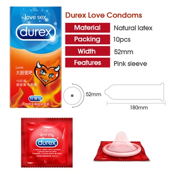 Durex Kondomov 4 Vrste Ultra Tanek 100 Kos Mazanje Naravne Gume, Proizvodov Iz Lateksa Penis Kondomi Odraslih Intimnih Blaga Seks Za Moške