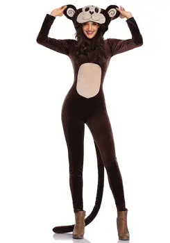 Halloween Cosplay Kostumi Živali Cosplay Nastavite Ženske Seksi Opica Cosplay Cosutmes Stranka Pravljice Deguisement Za Carnaval Set