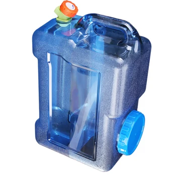 Zunanji Vode Vedro Čiste Prenosne Rezervoar za Vodo Posoda s Pipo za Pitno Tabor Kuhanje Piknik BBQ 12L Zmogljivosti Rezervoar za Vodo