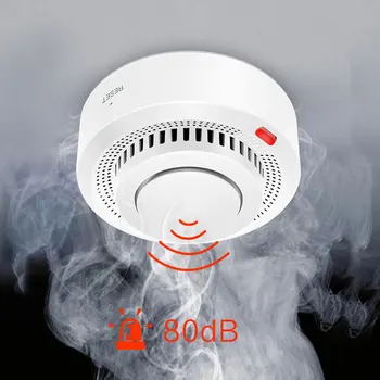 WiFi Tuya Smart Dima Detektor Alarm, Protipožarna Zaščita Dima Detektor Smokehouse Kombinacija Požarni Alarm Home Security System Hot
