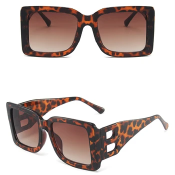 2021 Kvadratnih sončna Očala Ženske Modni 2021New Letnik Odtenki Moške blagovne Znamke Design Luksuzni sončna Očala UV400 prevelikih očal