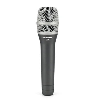 Prvotne SAMSON C05 CL Ročni kondenzator mikrofon za snemanje in karaoke pridejo s kabel