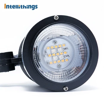 Intellithings Zigbee Smart LED Vrt Svetlobo na Prostem 9W AC100~240V LED Delo Z Samrtthings Glasovni Nadzor Z Alexa