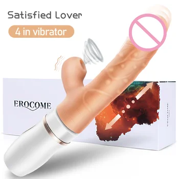 Velik dildo vibrator42°inteligentno ogrevanje sesanju trzanje dildos za ženske, seks igrače realističen penis dick spolne igrače brezplačna dostava