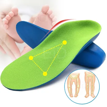 EVA 3D Ortopedije Vložki ravno metrov, za otroke in Otroke Arch Podporo notranjik za OX-Noge otroka ortopedski čevlji za Nego Stopal Vstavite