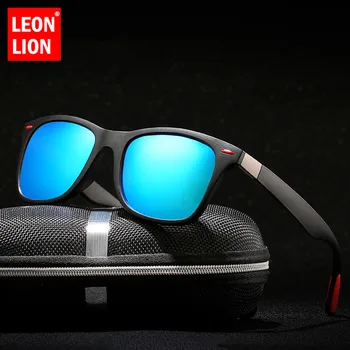 LeonLion Polarizirana Sončna Očala Moških Polarizirana Kvadratnih Očala Za Moške Luksuzni Retro Sončna Očala Moški/Ženske Ogledalo Gafas De Sol Hombre