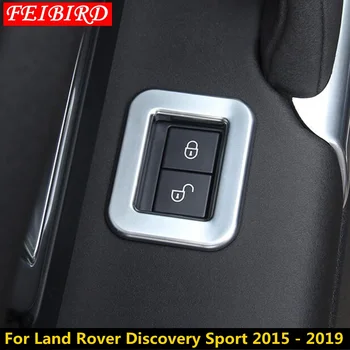 Za Land Rover Discovery Šport 2016 2017 2018 2019 Znotraj Vrat Varnosti, Varnostne Ključavnice Gumb Dekoracijo Okvir Pokrova Trim