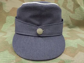 WW2 E. M. D nemški .M44 Častnik klobuk . Kepra Volne