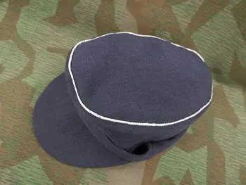 WW2 E. M. D nemški .M44 Častnik klobuk . Kepra Volne