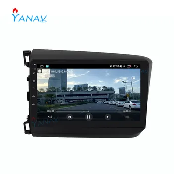 2 Din avtoradio Android, GPS Navigacija Za Honda Civic 2012-Avtomobilski Stereo Sprejemnik Video Multimedijski MP3 Predvajalnik HD Zaslon na Dotik