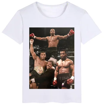 Boksarski prvak Mike Tyson Memorializes T-shirt Boks Navijači Unisex Majica s kratkimi rokavi