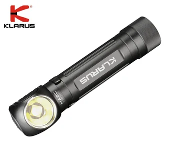 KLARUS HA2C USB Polnilne Smerniki CREE XHP70.2 3200lumens L-Kota Orodje Svetlobe Žarometa z 3100mah 18650 Baterijo