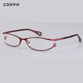Debelo kot malo količino ponarejenega celotnih Slik ženske Optika Očala ženske Brisanje Očal Okvir rdeče beli recept za oči
