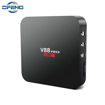 V88 Pro TV Box Android 7.1 V88 Pro RK3229 Smart TV Box 16GB 2GB youtube, netflix 4K HD WIFI Set Top Box Media Player
