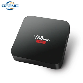 V88 Pro TV Box Android 7.1 V88 Pro RK3229 Smart TV Box 16GB 2GB youtube, netflix 4K HD WIFI Set Top Box Media Player