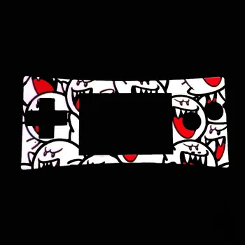 12PCS Za noč Čarovnic Spredaj Lupini Faceplate Primeru Pokrovček Objektiva za Nintendo Gameboy Mikro GBM Sprednji Plošči