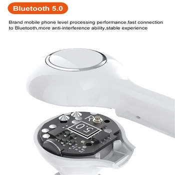 TW13 Bluetooth TWS Slušalke 3D Stereo Šport Brezžične Slušalke z Dvojno Mic Headest Auto Connect Čepkov pk i9000 pro i12