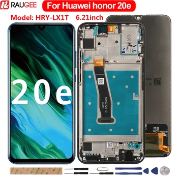 Zaslon za Huawei Honor 20e HRY-LX1T LCD Zaslon na Dotik Z Okvirjem Zamenjava Računalnike LCD Za Čast 20e 20 e Zaslon palčni 6.21