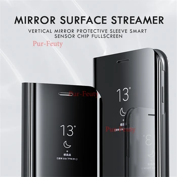 Za Čast 20 8A 8X 9 10 Lite P Smart Pro 2019 Primerih Ogledalo Kritje Za Huawei P40 P10 P20 P30 Pro Mate 20 Y7 Y9 Prime Primeru