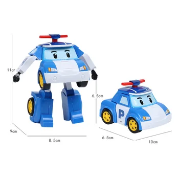 Silverlit Robocar Koreja Robot Otroci Igrače Za Preoblikovanje Anime Akcijska Figura, Super Krila, Poli Igrače Za Otroke Playmobil Juguetes