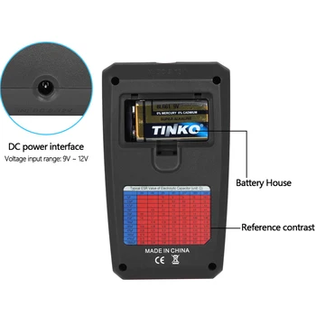 Večnamenska Tranzistor ESR/SMD Tester BSIDE ESR02pro Smart Diode Triode Kapacitivnost Upor Meter LCD meter MOS/PNP/NPN test
