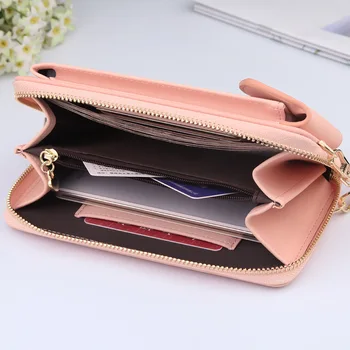 JIFANPAUL nov ženski korejska različica messenger bag velike zmogljivosti ženske denarnice, sponke, zadrge vrečko mehko usnje divja ženska torba