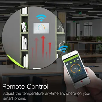 WiFi Termostat Programabilni Krmilnik Temperature Talno Vodo/Plinski Kotel Vremenske Postaje Tuya Smart Alexa Glasovni Nadzor
