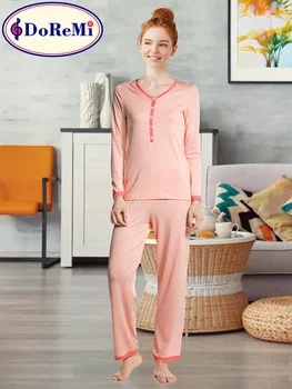 2 Kos Premium Sleepwear za Ženske - Nightgowns Pižame Sleepshirts Homewear Nightdress Spanja Vrh Noč Obrabe Spalna Obleka
