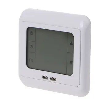 Thermoregulator Zaslon Ogrevanje Termostat za Toplo Tla, Električni Ogrevalni Sistem Temperaturni Regulator S Kid Zaklepanje