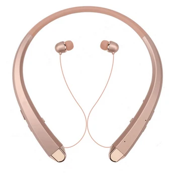 HBS-910 Bluetooth 4.1 Slušalke družbene odgovornosti Ton Šport Neckband Mic šumov Stereo Znoj Dokaz, Prostoročno, Slušalke