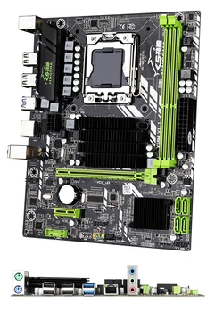 Novo Jingsha X58 LGA 1366 motherboard podpira REG ECC pomnilnik strežnika in xeon procesor