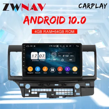 10.2-Inch avto Radio, GPS Navigacija z canbus, za Mitsubishi LANCER Android10 2008-z Zaslonom na Dotik CSD WiFi, Bluetooth