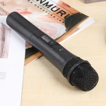 V-10 Brezžični Mikrofon Karaoke Ročni Mikrofon z USB Sprejemnik za Studio Snemanje Mic Univerzalnih Gospodinjskih Megafon za Stranke