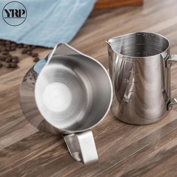 YRP iz Nerjavečega Jekla Mleka frother Smetano Kava Espresso skodelice Barista orodja Cappuccino Skodelice Obrti Latte Lonec, Kuhinjski Pripomočki