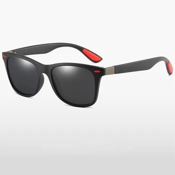 2020 Classic Vintage Polarizirana sončna Očala Moški Ženske blagovne Znamke Design Vožnje Kvadratni Okvir sončna Očala Moški Odtenki UV400 Gafas De Sol
