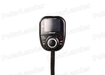 Prostoročno opremo Bluetooth, USB polnilnik FM Oddajnik podpira TF kartice U disk, Avto MP3 Predvajalnik, brezžični FM Modulator Komplet LCD Zaslon