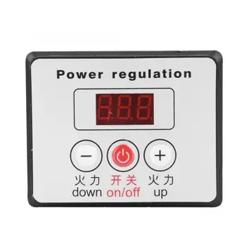 6000W SCR Digitalni Regulator Napetosti za Nadzor Hitrosti, Zatemnitev Termostat AC 220V za Električne Peči in Grelniki Vode Svetlobe Dimmer