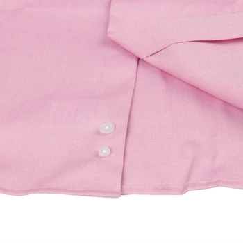 2021 Luksuzni Oxford Obleko Srajco Dogovorili Bombaž Roza Priložnostne Pisarna Poslovni Majica 80. Dvo-Slojna Gubam Odporne Moške Srajce