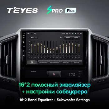 TEYES SPRO Plus Za Toyota Land Cruiser 200 11 - 2020 Avto Radio Večpredstavnostna Video Predvajalnik Navigacija GPS Ni 2din 2 din dvd