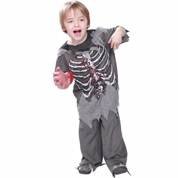 Groza Okostje Cosplay Halloween Kostumi za Odrasle, Otroci Smrti Lobanje Duha Družino Ujemanje Obleko Dan Mrtvih Fancy Oblačenja