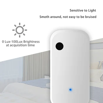 Tuya WIFI Smart Svetlobe Avtomatizacije Senzor Pametni Dom Osvetlitev (Svetlost Detektor Združljiva S Telefonom APP