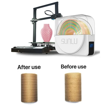 SUNLU 3D Žarilno Sušenje Polje Filamentov Skladiščenje Imetnik Vodenje Žarilno Suho 3D Tiskalnik za Tiskanje Pribor FilaDryer S1