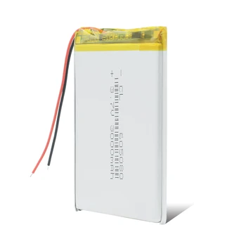 3,7 V 3000mAh 605080 Litij-Polymer Li-Po baterija li ionska Baterija za Polnjenje celic Za Mp3, MP4 MP5 GPS Tablični DVD mobilne naprave bluetooth