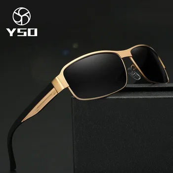 YSO blagovne Znamke Polarizirana sončna Očala Moški Modni Oči Zaščitijo sončna Očala Z Dodatki Unisex Vožnje Očala oculos de sol 8485