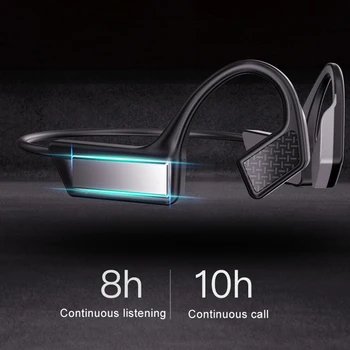 K08 Kostne Prevodnosti Bluetooth 5.0 Brezžične Stereo Slušalke Nepremočljiva Športne Slušalke