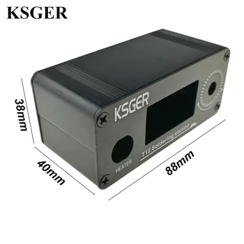 KSGER T12 STM32 OLED MINI lemilo Postaje Stand DIY Kompleti Električnih Krmilnik Varjenje Orodij za Čistejše Mini Zlitine Primeru